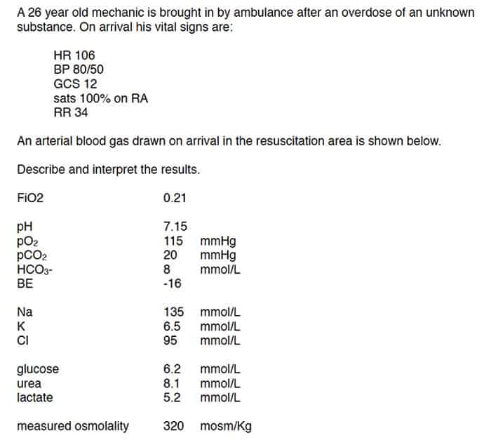 Abg Analysis Practice Questions