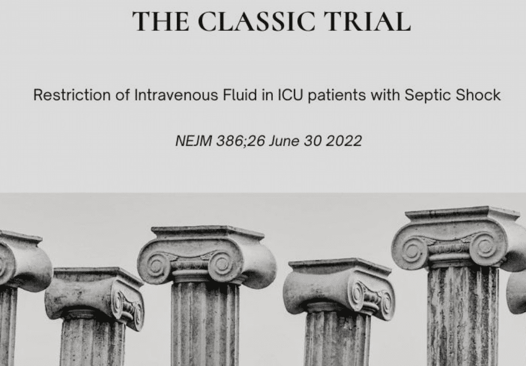 Restriction of Intravenous Fluids