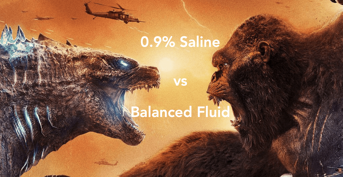 The BaSICS and PLUS trials: 0.9% Saline versus Balanced Fluid