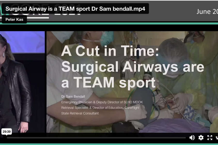 Surgical Airway - Emergency Medicine Education - Resus