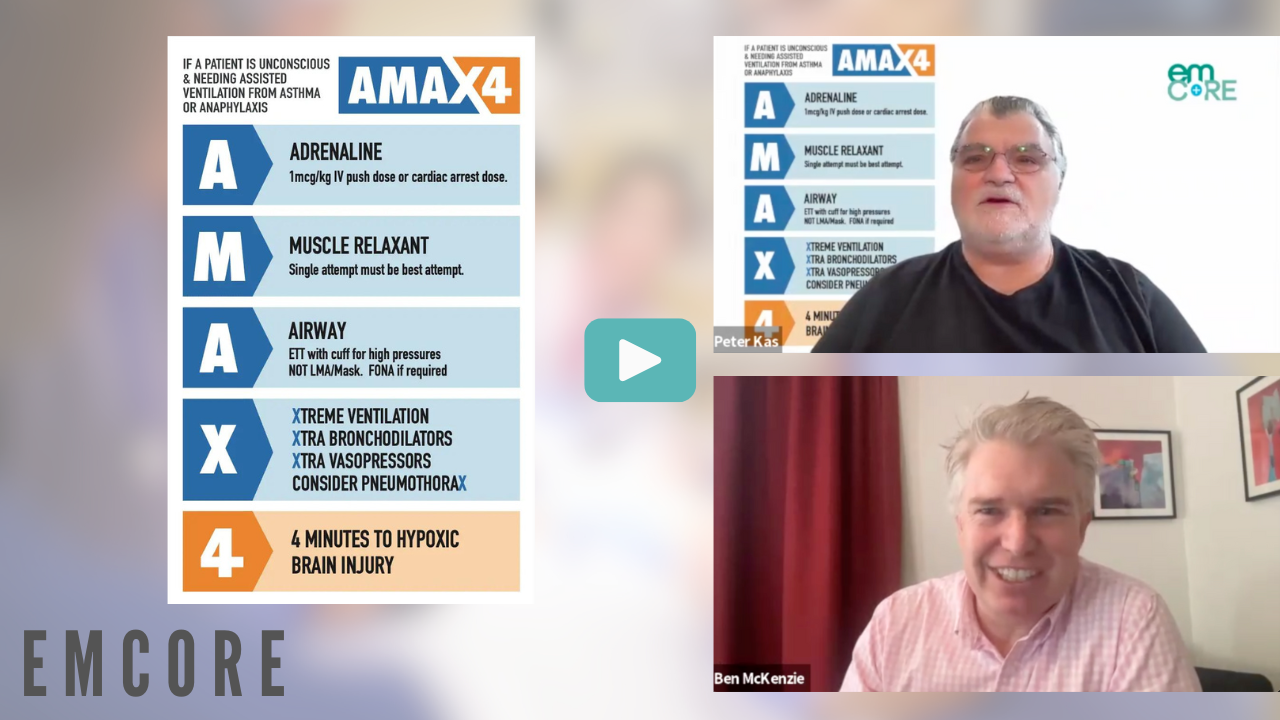 Anaphylaxis Pearls and AMAX4