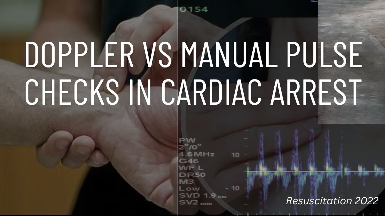 Femoral Artery Ultrasound in Cardiac Arrest