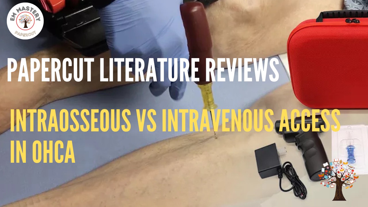 IO vs IV Access in OHCA