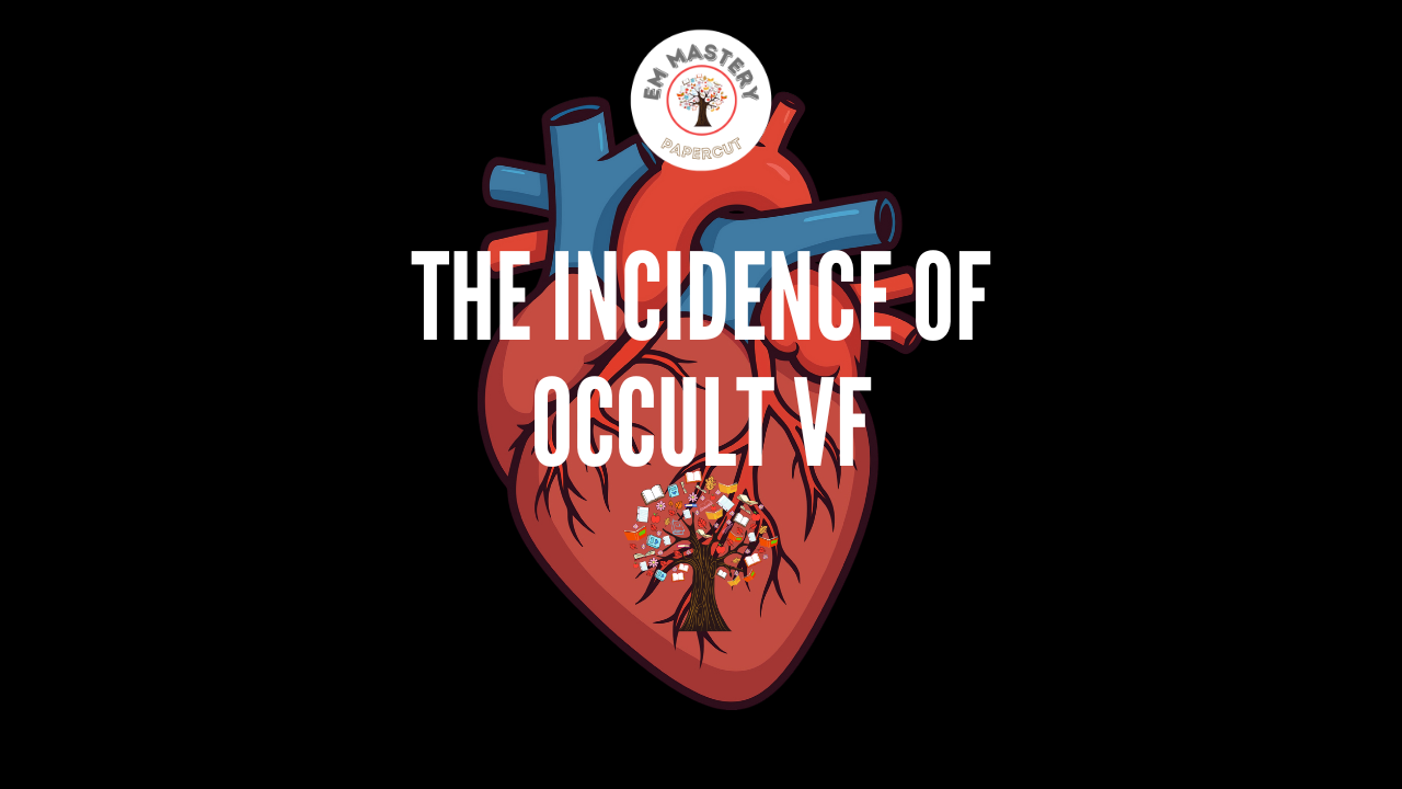 Occult VF in Cardiac Arrest